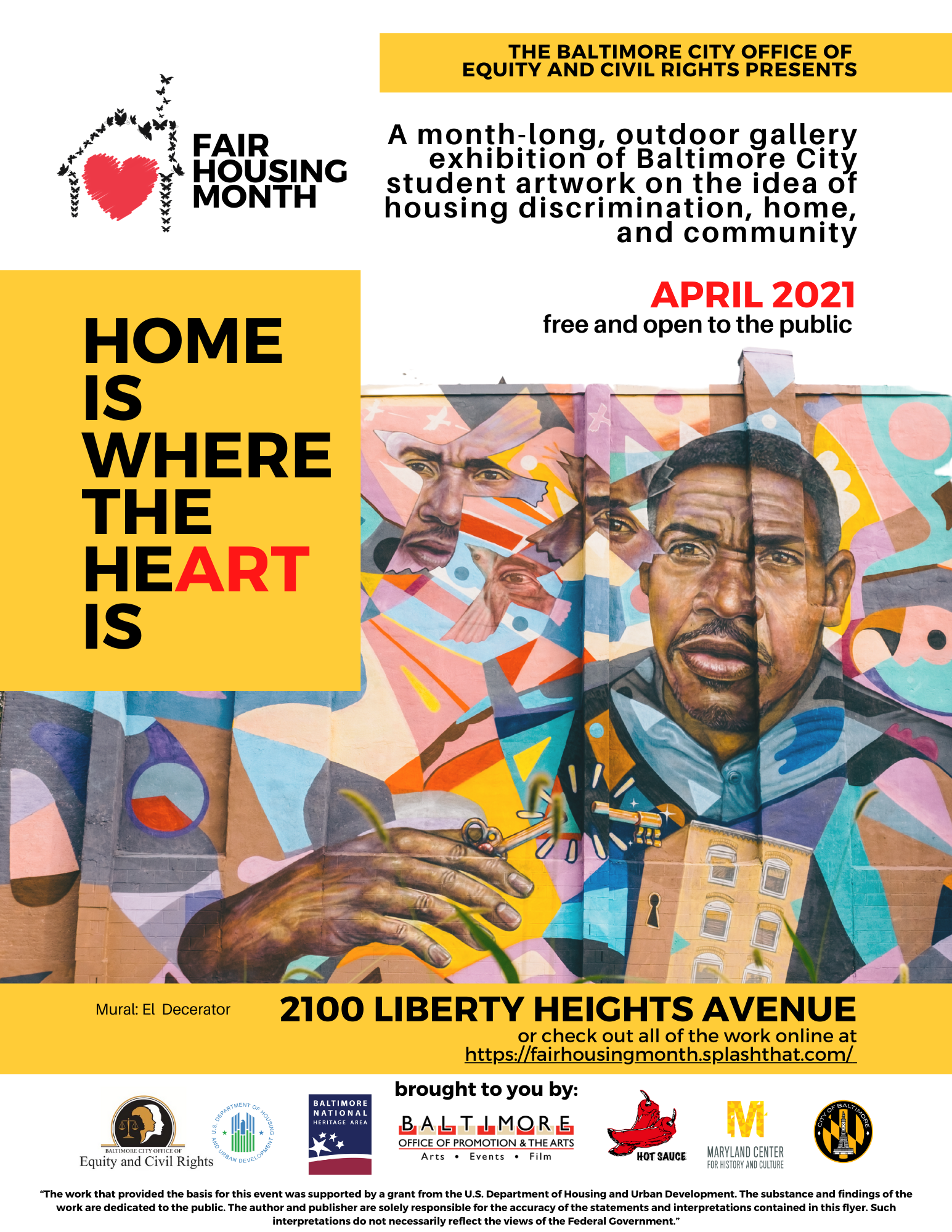 Fair Housing Month Flyer