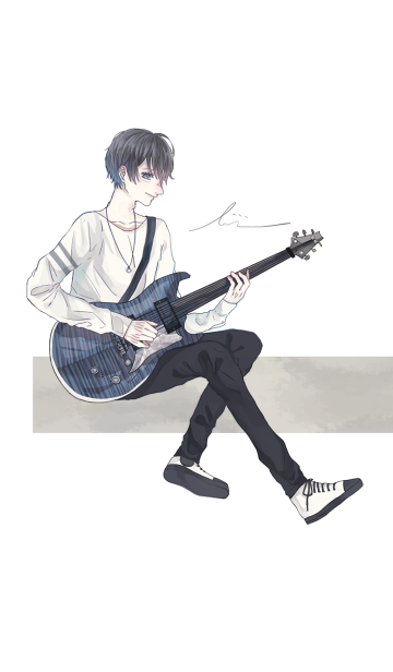驚くばかりかっこいい 男子 ギター イラスト ただのディズニー画像