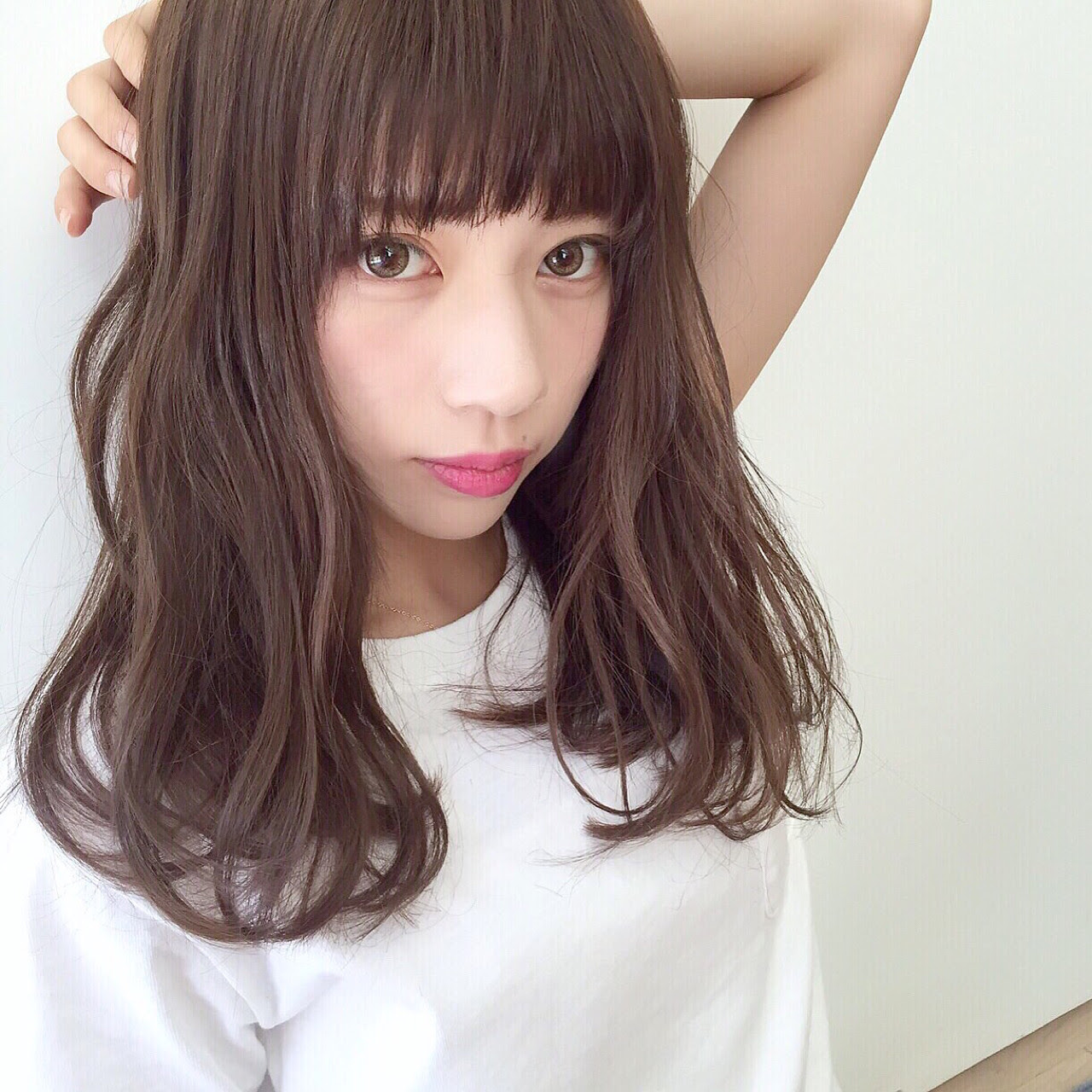 髪型 セミロング 前髪 Guray Tokhi