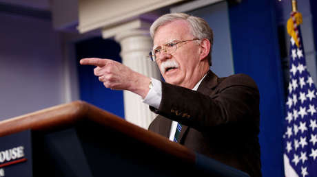 John Bolton, asesor de Seguridad Nacional de EE.UU. en la Casa Blanca, 27 de noviembre de 2018