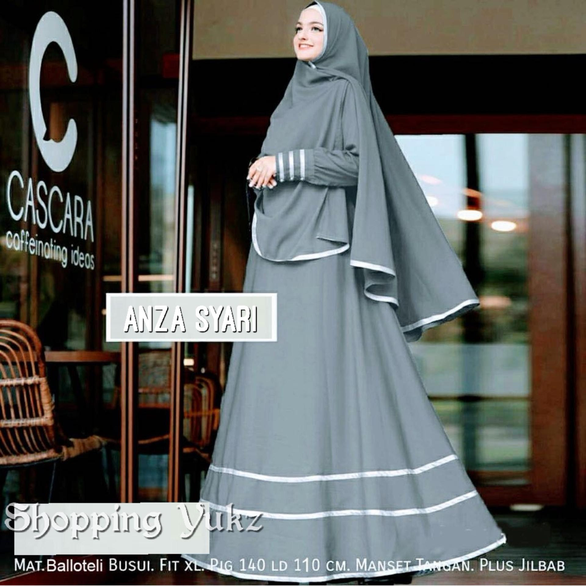 BELI MURAH HARGA DISKON Shopping Yukz Baju  Gamis Dress 