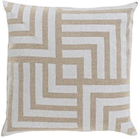 Shop geometric gray decorative pillow.