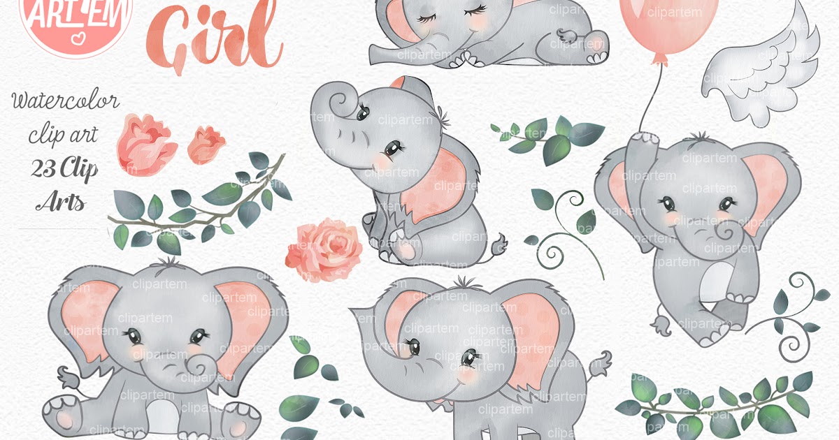 Free Free 52 Elephant Svg Baby Shower SVG PNG EPS DXF File