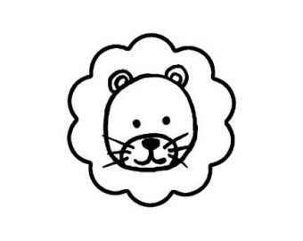 Download Lion Face Drawing Cute Clip Art Library