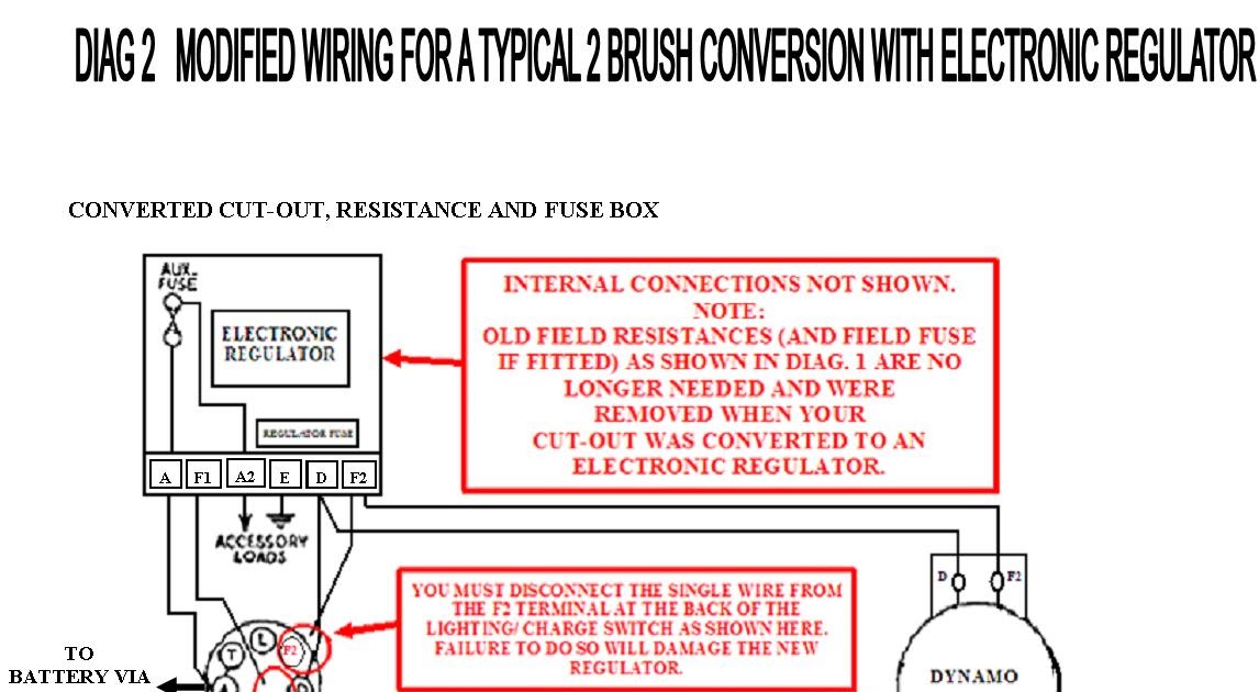 Lucas Voltage Regulator Wiring Diagram - 23