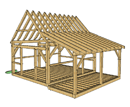 12x16 post and beam shed plans ~ tuff shed designs