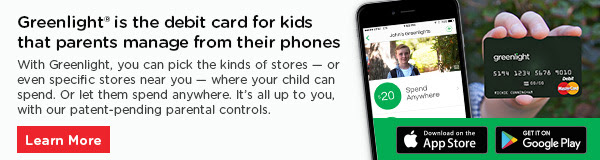 Greenlight is the debit card for kids that parents manage from their phones