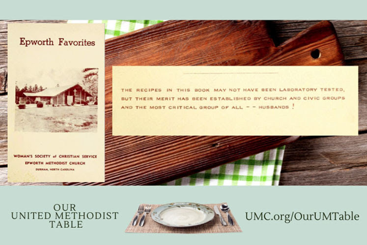 Our United Methodist Table recipes