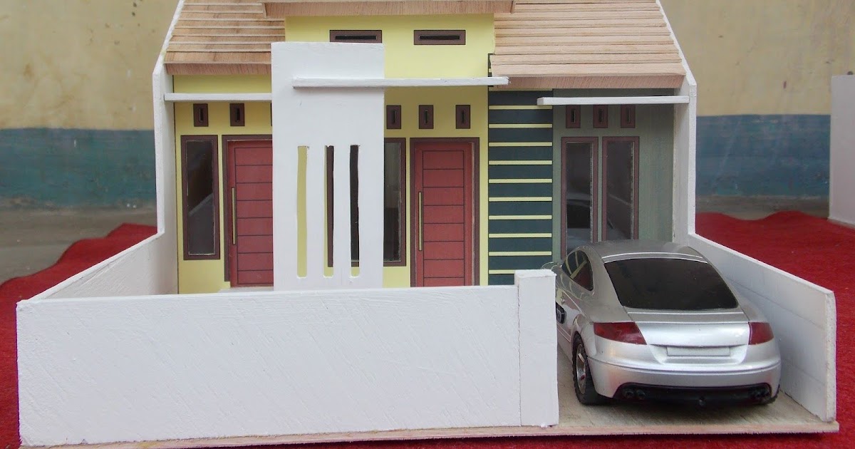 Desain Eksterior Rumah  Desain Miniatur Rumah 