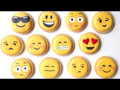 Resepi biskut emoji