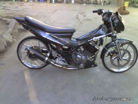 Modified motorcycle Satria fu modif Negara Filipina Modified motorcycle Satria fu modif Negara Filipina