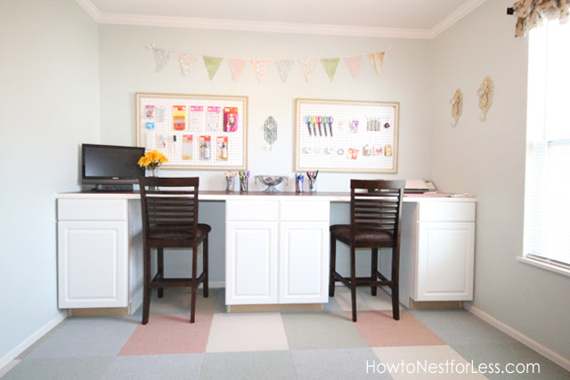 Check out our craft room desk selection for the very best in unique or custom, handmade pieces well you're in luck, because here they come. Craftaholics Anonymous Craft Room Tour With How To Nest For Less