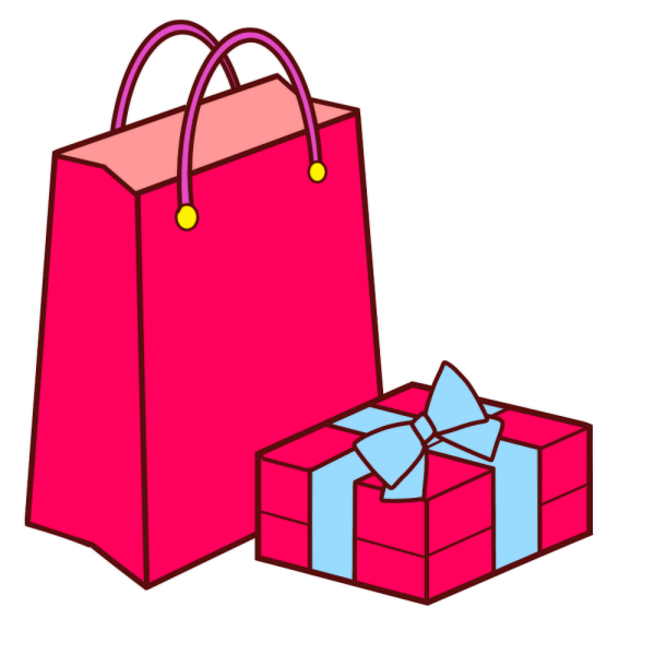 かわいい動物画像 元の買い物袋 イラスト 無料