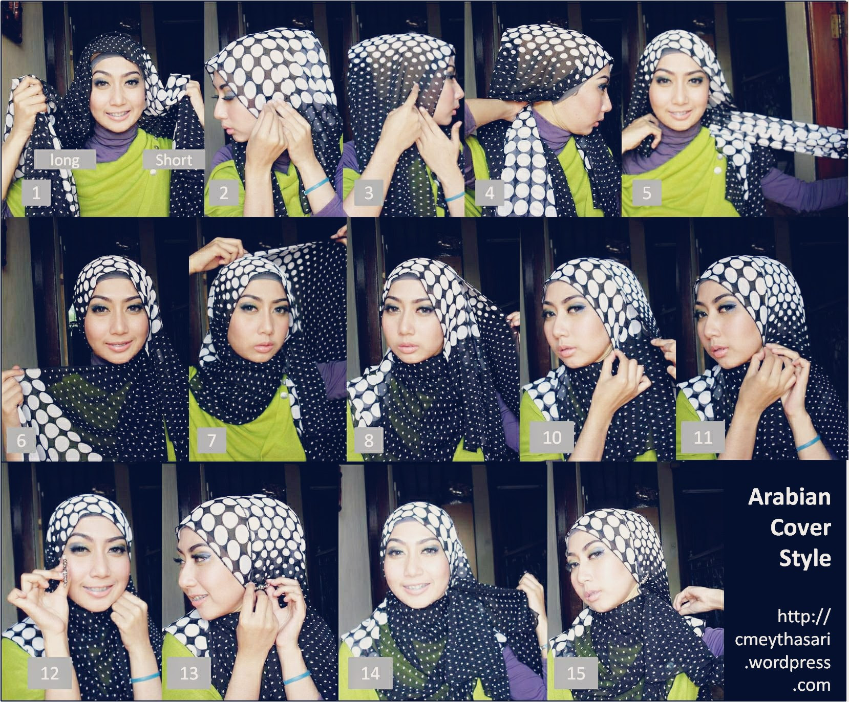 15 Tutorial Hijab Untuk Pipi Tembem Tutorial Hijab Terbaru Tahun 2017