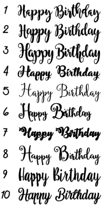 Happy Birthday Font Text 21sinhala Blogspot Com