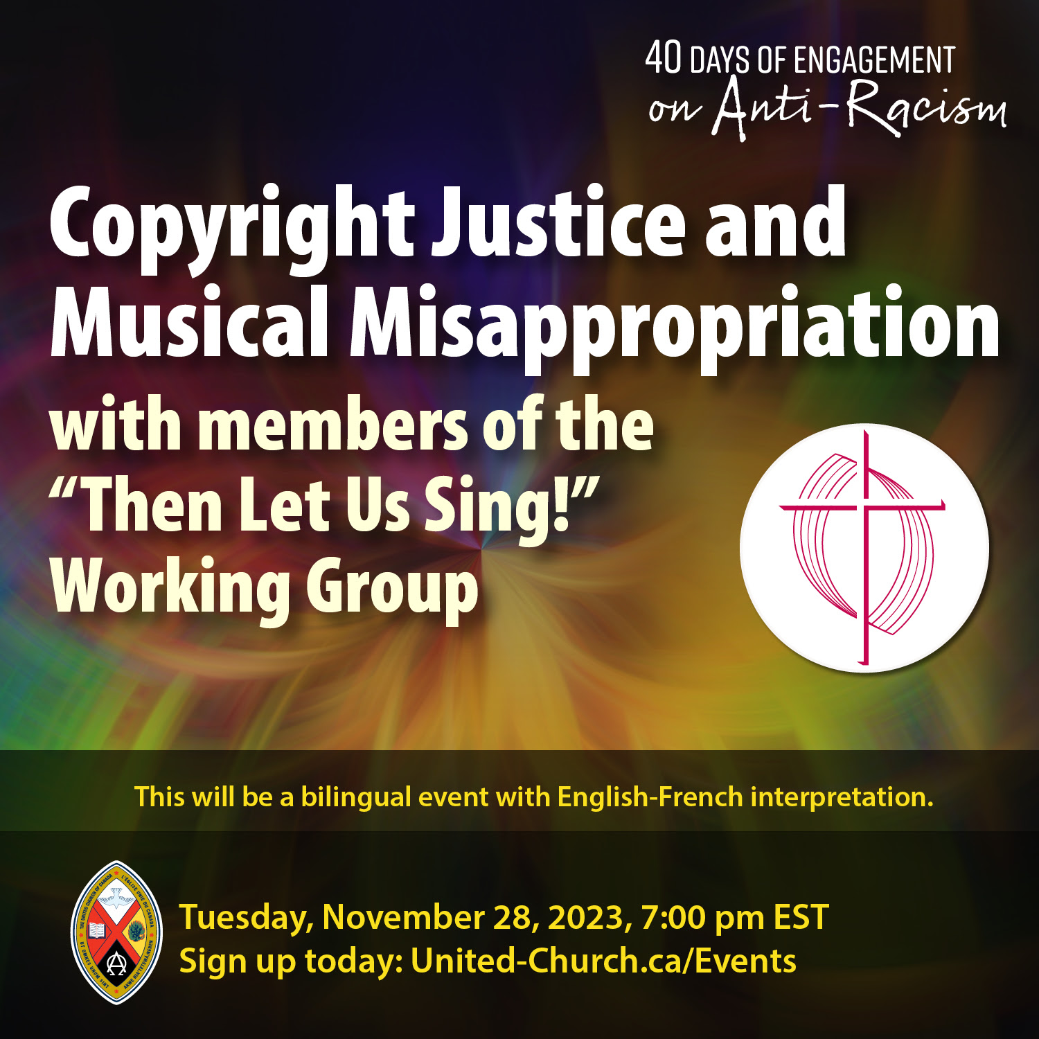 Copyright Justice and Musical Misapporpriation with members of the "Then Let Us Sing!" Working Group