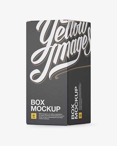 Download Rough Carton Box Mockup - Half Side View Packaging Mockups ...