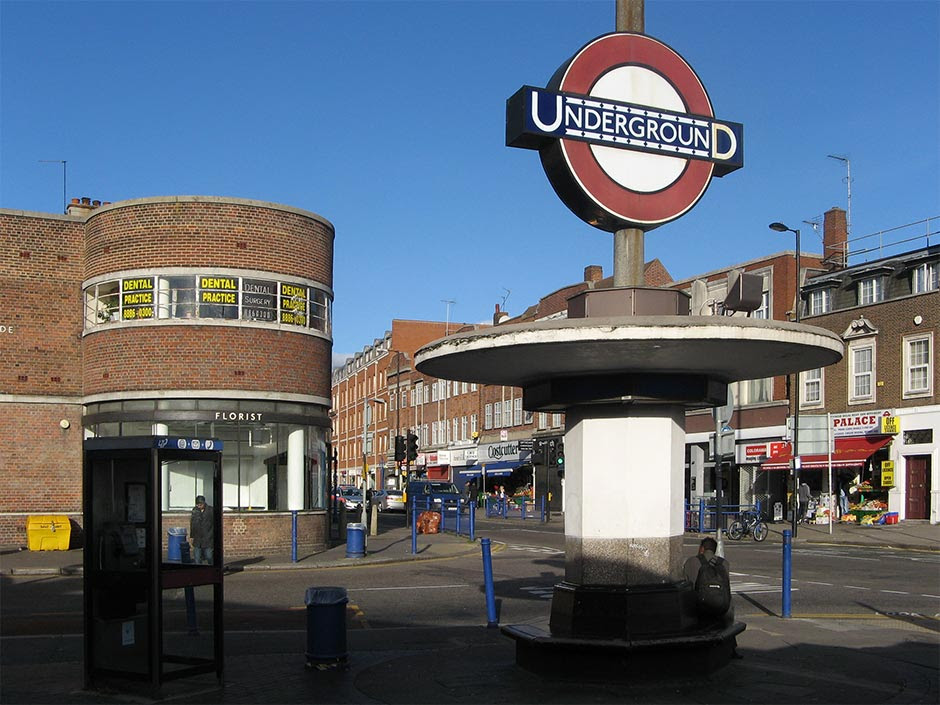 Southgate station london underground ltd. Southgate Tube Station Modern Architecture London