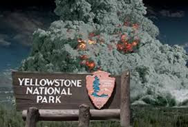 Image result for yellowstone volcano blowing up