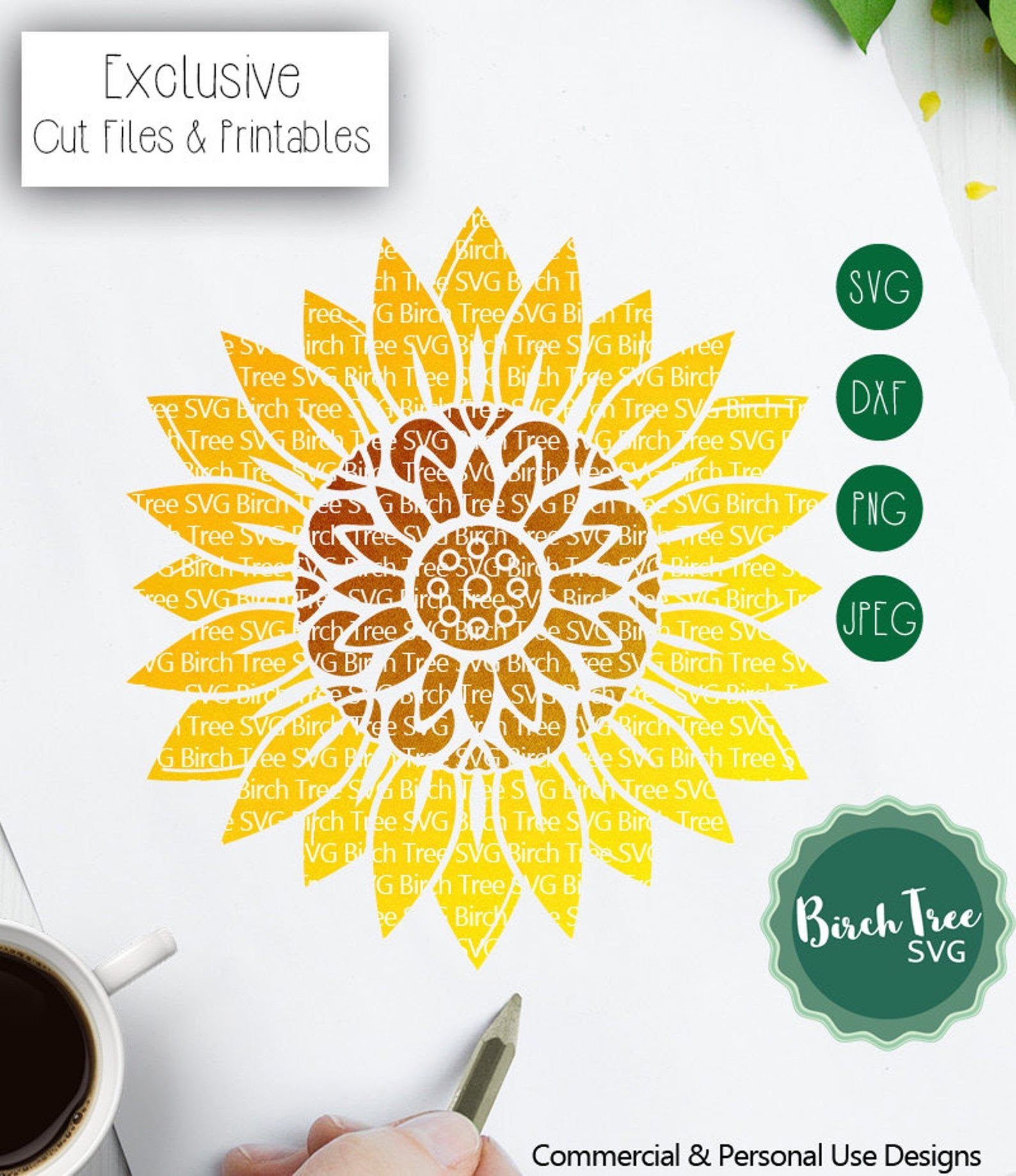Free Free 342 Sunflower Butterfly Mandala Svg SVG PNG EPS DXF File