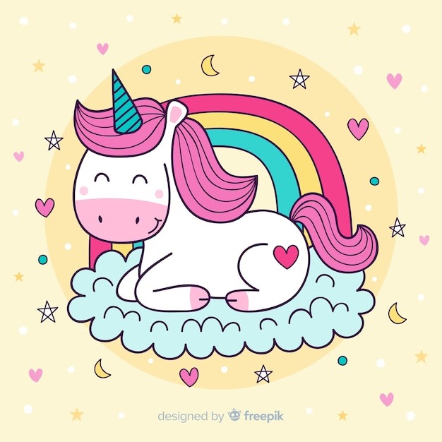 Sketsa Gambar Unicorn - Rahman Gambar