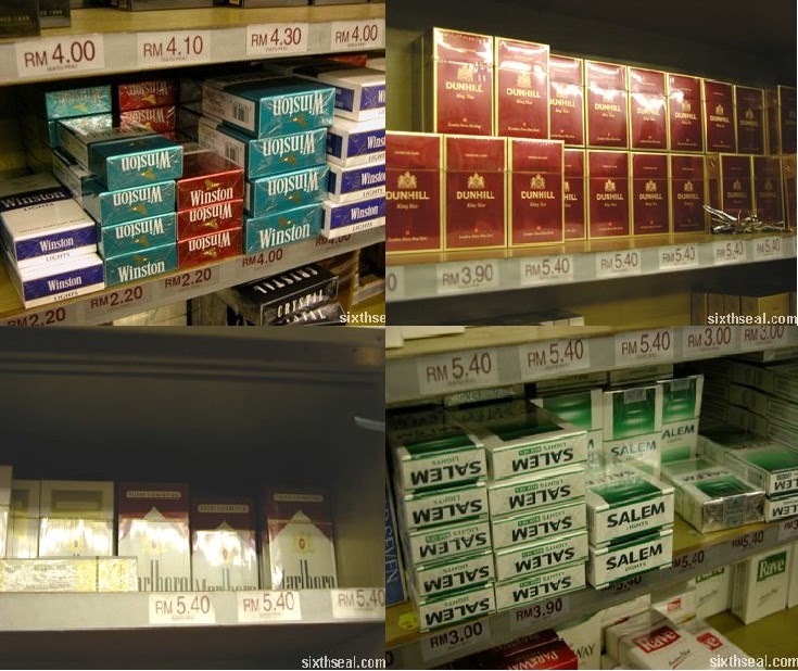 cigarettes price in malaysia