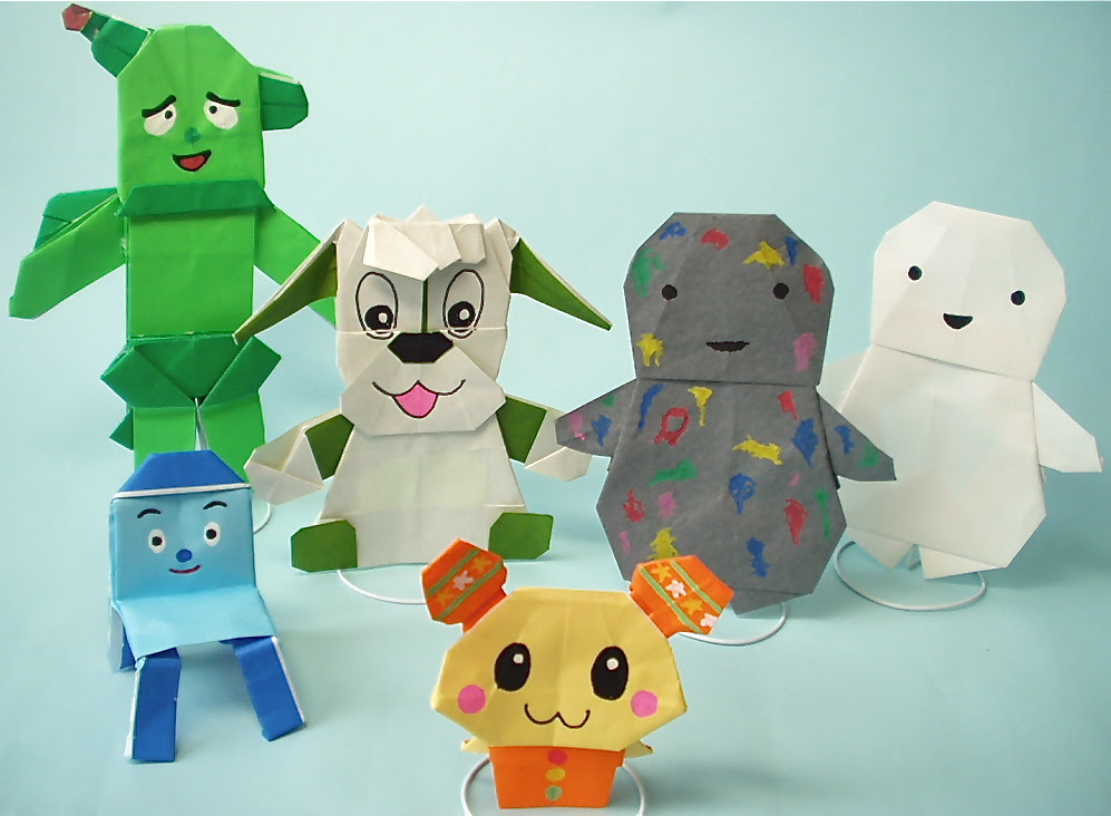 元の男の子 折り紙 折り方 キャラクター ジブリ ただのディズニー画像
