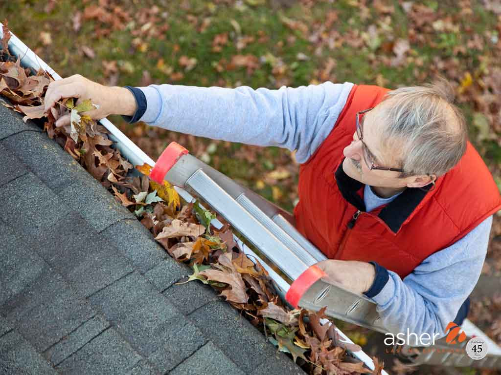 But you may have to clean more frequently, depending on the number of trees on your property and how often it rains. How To Clean Your Gutters Without Climbing A Ladder Asher Lasting Exteriors