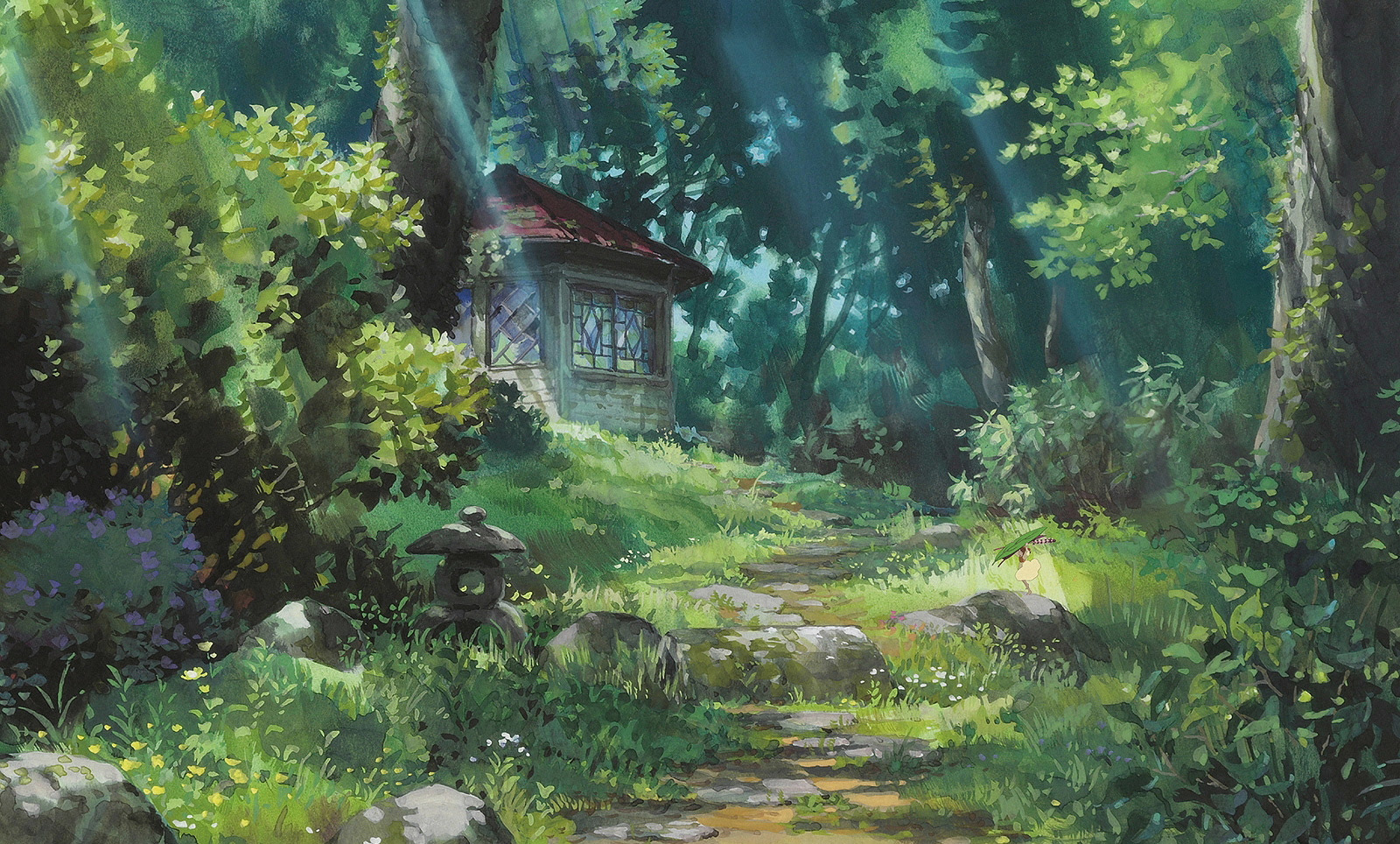 最高風景 Pc 壁紙 ジブリ すべての美しい花の画像