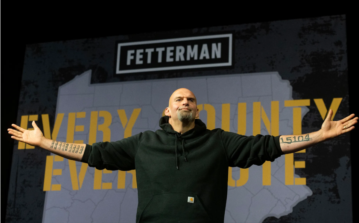 Photo of John Fetterman.