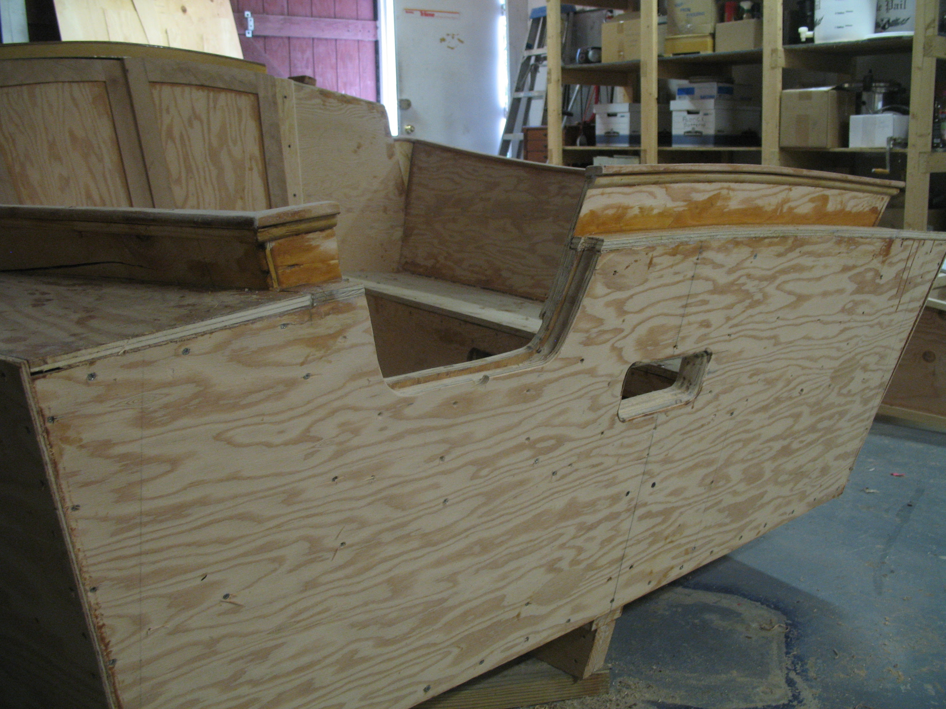 Building a plywood boat video Coll boat