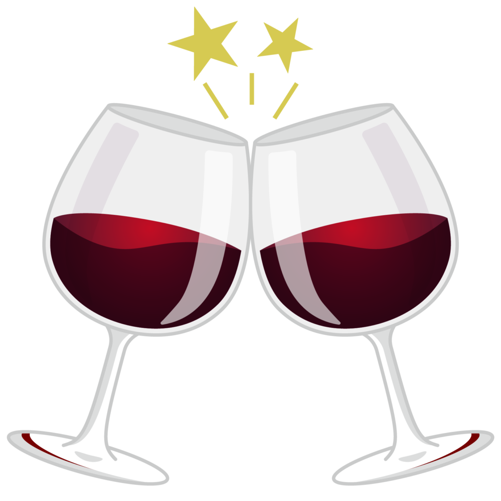 イラストボックス 新着ワイン 乾杯 イラスト 無料