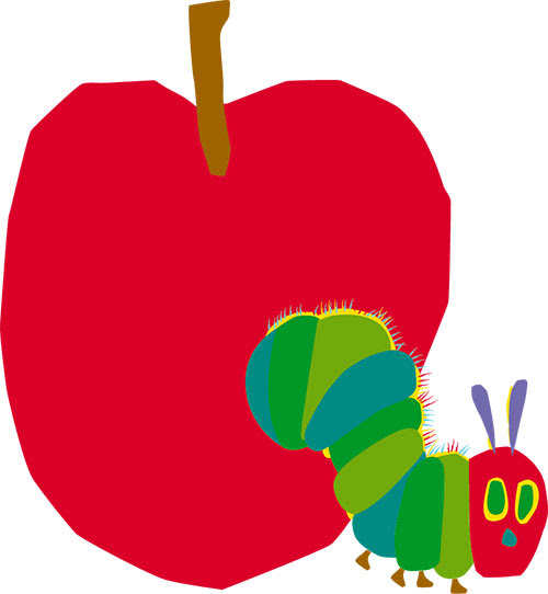 イラスト はらぺこあおむし 可愛い