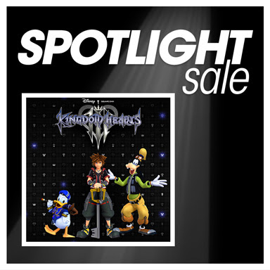 Kingdom Hearts III Spotlight Sale
