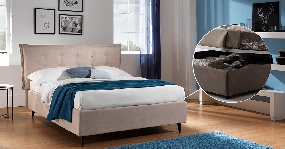 Piedini Per Letto Contenitore / Letto Contenitore Top King ...