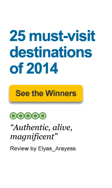 25 must-visit destinations of 2014 - See the winners