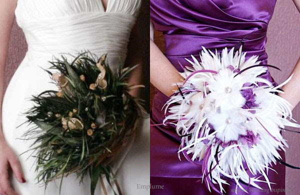 Check spelling or type a new query. Feather Bouquets Wedding Flower Alternative Wedding Inspirasi