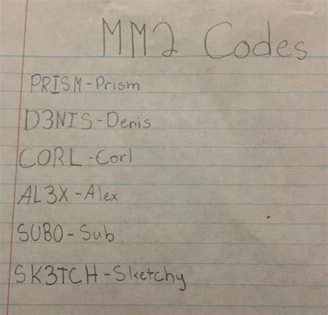 Codes For Mm2 Not Expired 2021 / Roblox Promo Codes Not ...