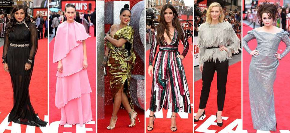 Ocean's 8 premiere: Rihanna leads the star-studded red carpet