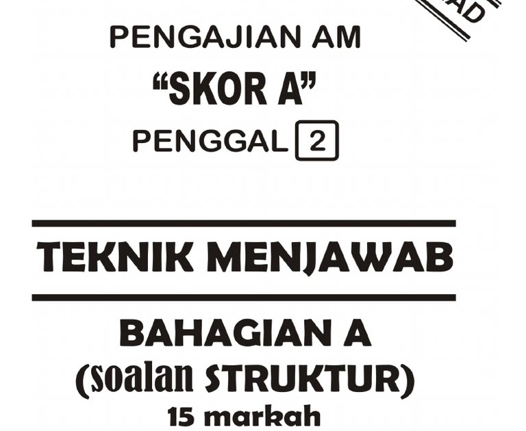 Teknik Menjawab Soalan Geografi Stpm Penggal 1 - Sample Site i