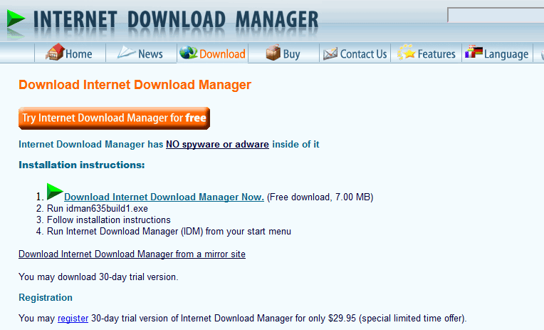 It is only available for the microsoft windows operating system. Internet Download Manager Free Trial Windows 7 10 8 1 Full Version