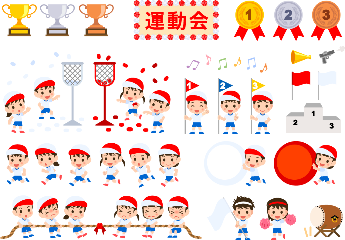 ダウンロード 運動会 イラスト 手書き 運動会 イラスト 保育園 手書き