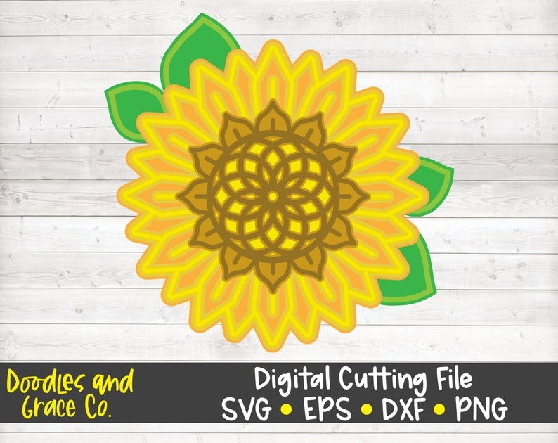 Free Free 220 Sunflower Mandala Svg Free SVG PNG EPS DXF File