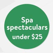 Spa Spectaculars under 25