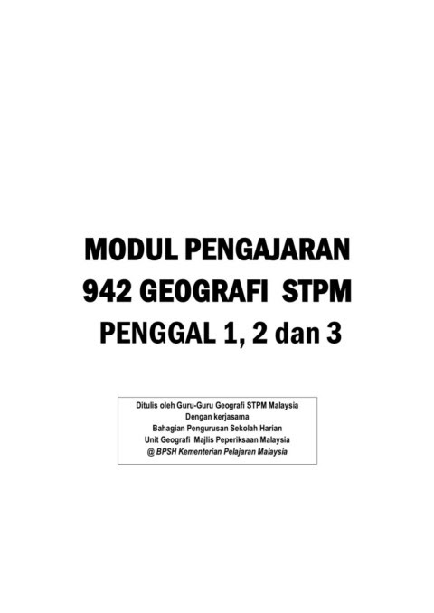 Maybe you would like to learn more about one of these? Modul Penuh Geografi Penggal 1 2 3 Flip Ebook Pages 51 100 Anyflip Anyflip