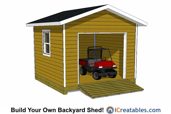 Merrill Holderfield : 12x12 shed foundation