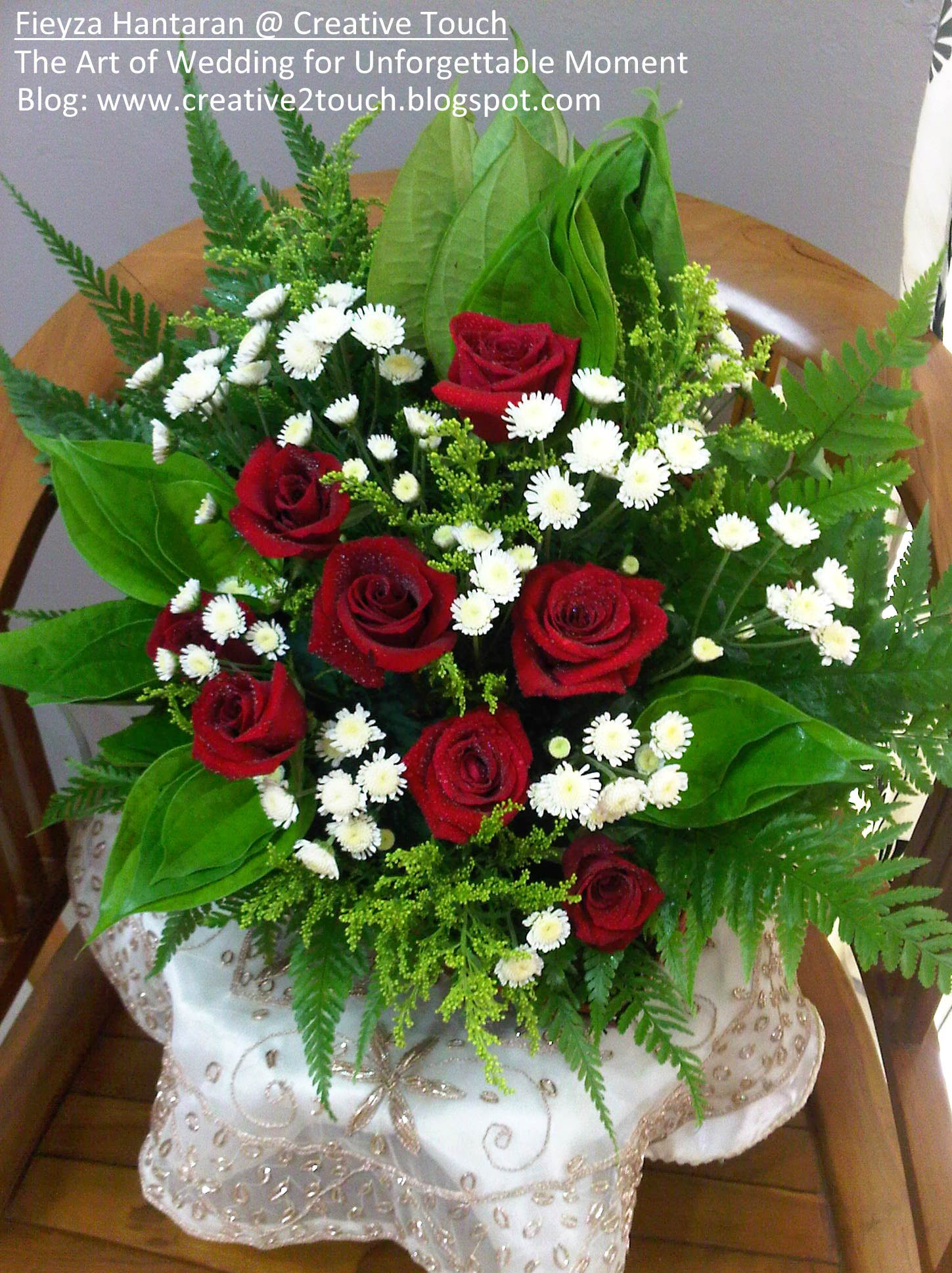 Cara Gubahan Hantaran Perkahwinan - Contoh SR