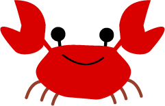ディズニー画像のすべて 新着かに イラスト かわいい