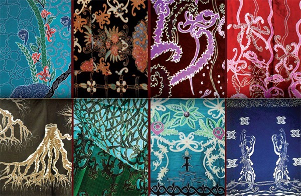 Gambar Motif Batik Kalimantan Timur - Contoh Motif Batik