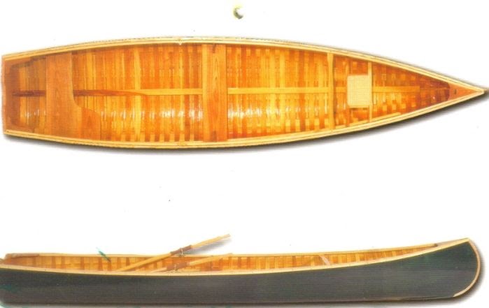 Veronica: Topic Square stern canoe wood